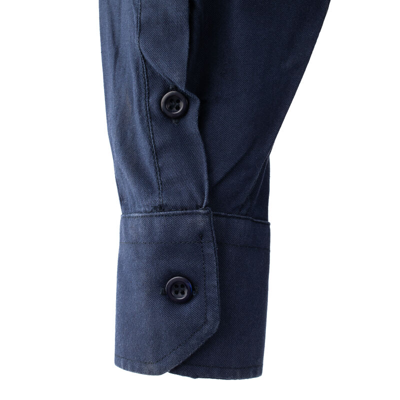 Dutch Army Navy Blue Long Sleeve BDU Shirt | Issued, , large image number 5